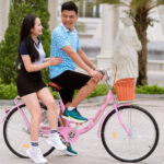 Xe đạp mini nữ đẹp giá tốt – phù hợp cho học sinh cấp 2, cấp 3 - Ảnh 11