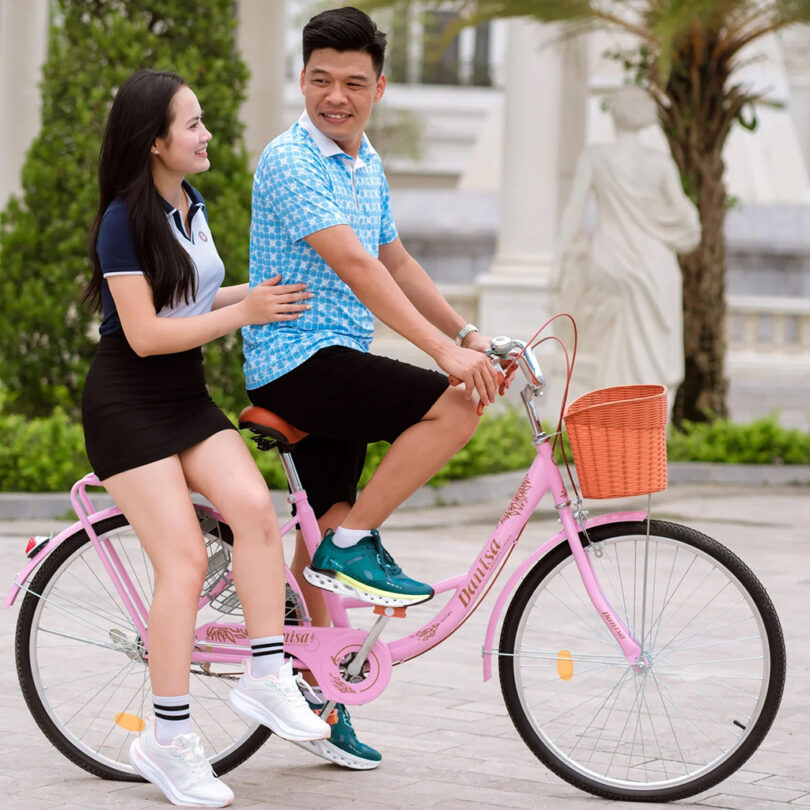 Xe đạp mini nữ - Ảnh 11